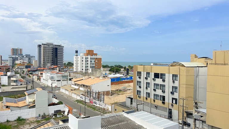 70m da Praia: Vista Mar e Ar-condicionado by Apê