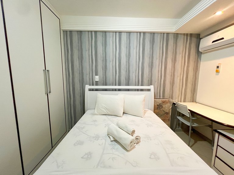 70m da Praia: Vista Mar e Ar-condicionado by Apê