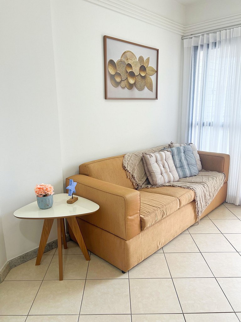 70m da Praia: Vista Mar e Ar-condicionado by Apê