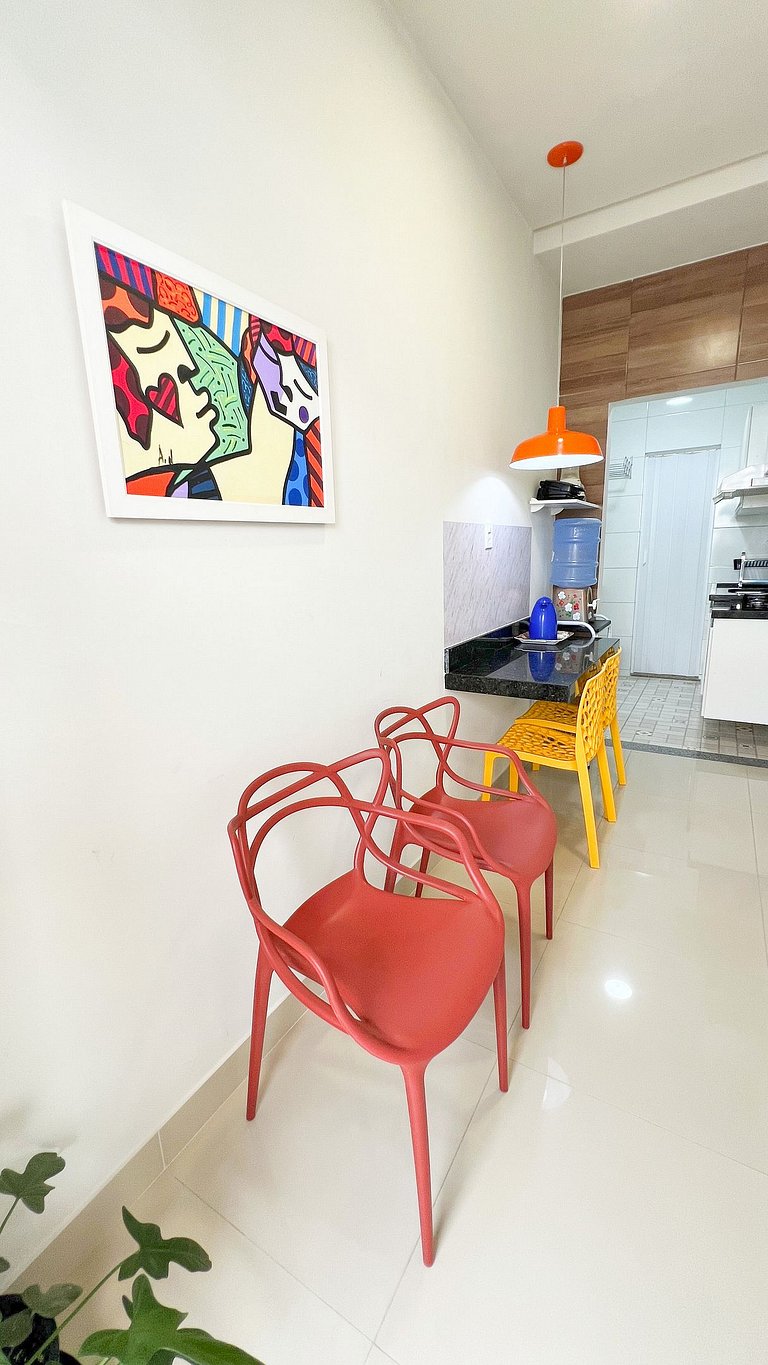 Flat Moderno a 750m da Praia de Atalaia by Apê