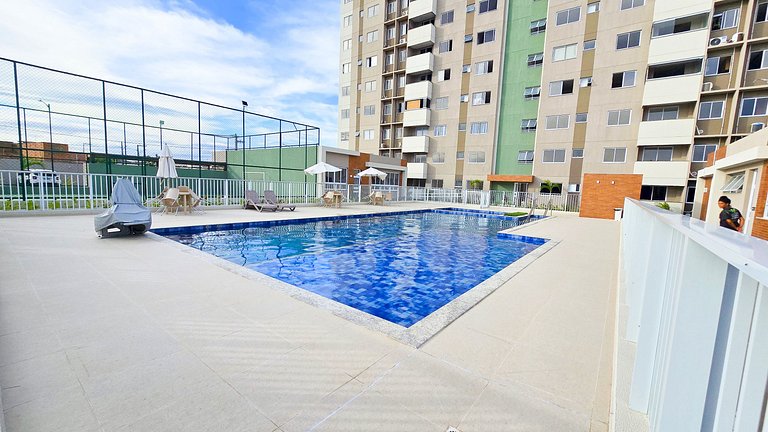 Design e Lazer de Resort perto da praia by Apê