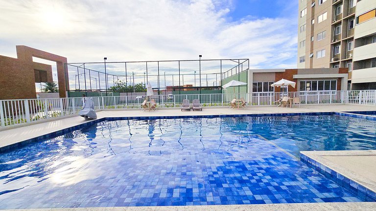 Design e Lazer de Resort perto da praia by Apê