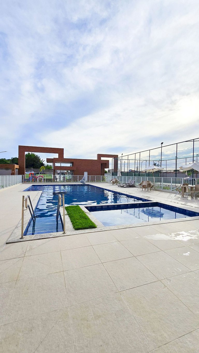 Design e Lazer de Resort perto da praia by Apê