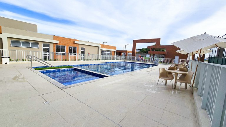 Design e Lazer de Resort perto da praia by Apê