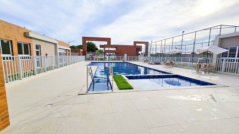 Design e Lazer de Resort perto da praia by Apê