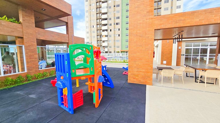 Design e Lazer de Resort perto da praia by Apê