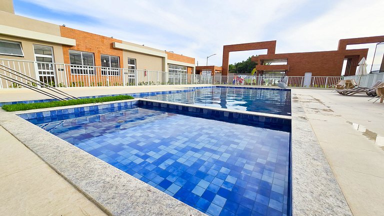 Design e Lazer de Resort perto da praia by Apê