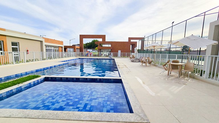 Design e Lazer de Resort perto da praia by Apê