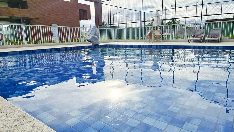 Design e Lazer de Resort perto da praia by Apê