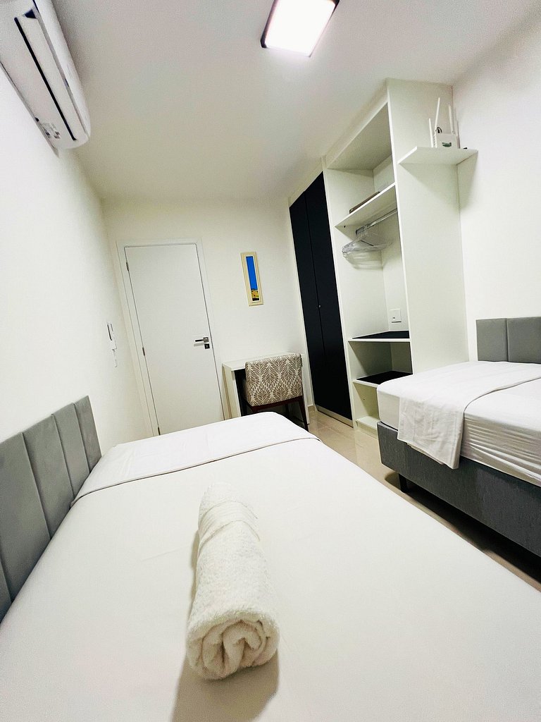 Design e Lazer de Resort perto da praia by Apê