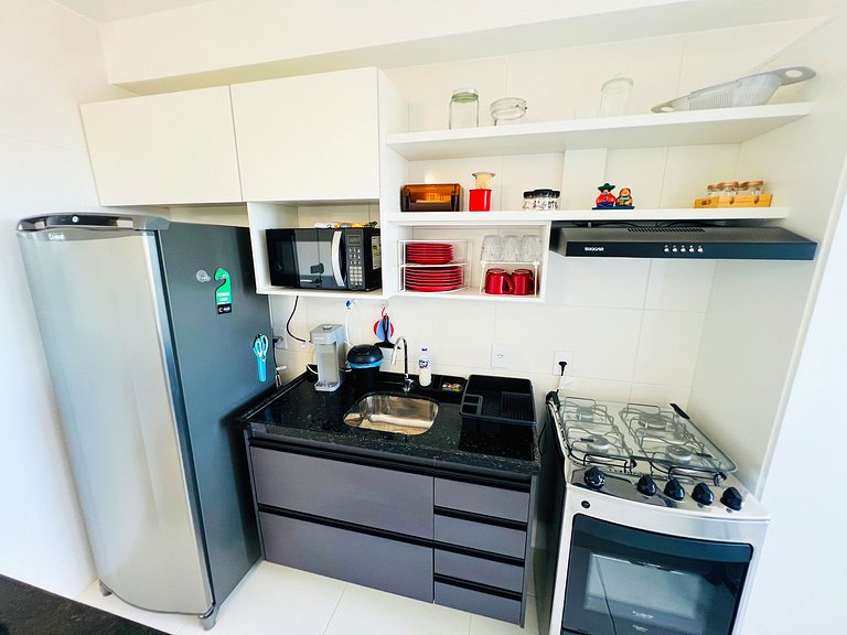 Design e Lazer de Resort perto da praia by Apê