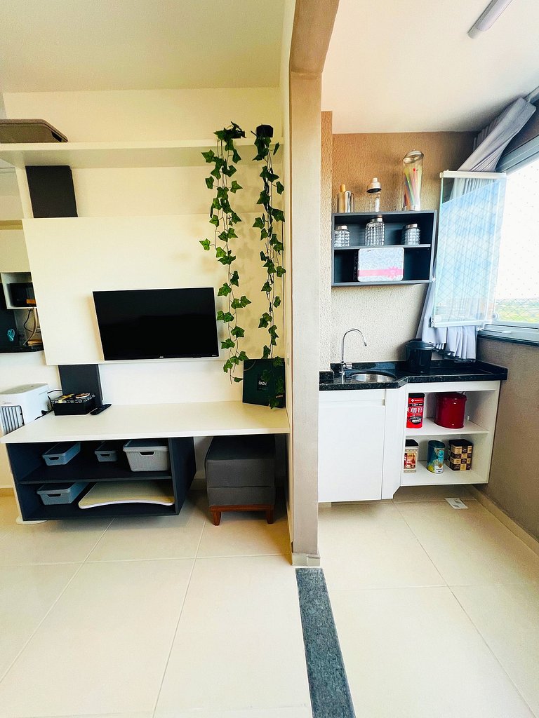 Design e Lazer de Resort perto da praia by Apê