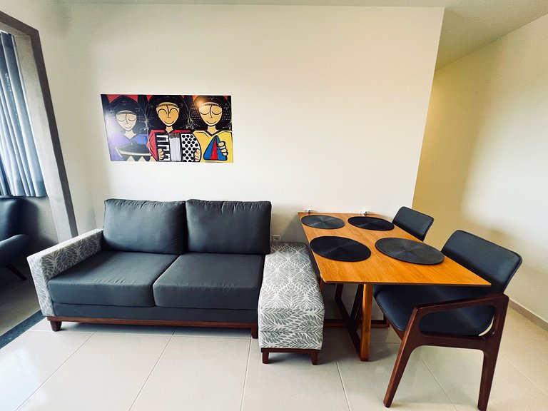 Design e Lazer de Resort perto da praia by Apê