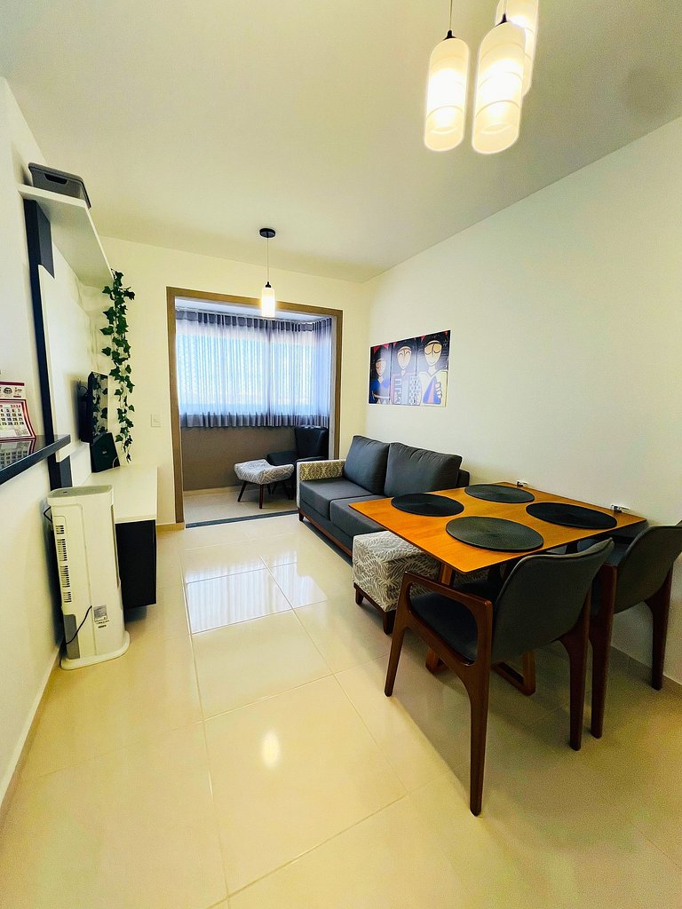 Design e Lazer de Resort perto da praia by Apê