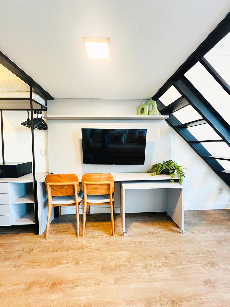 Duplex Moderno a 180m do Shopping Riomar by Apê