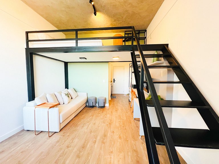 Duplex Moderno a 180m do Shopping Riomar by Apê