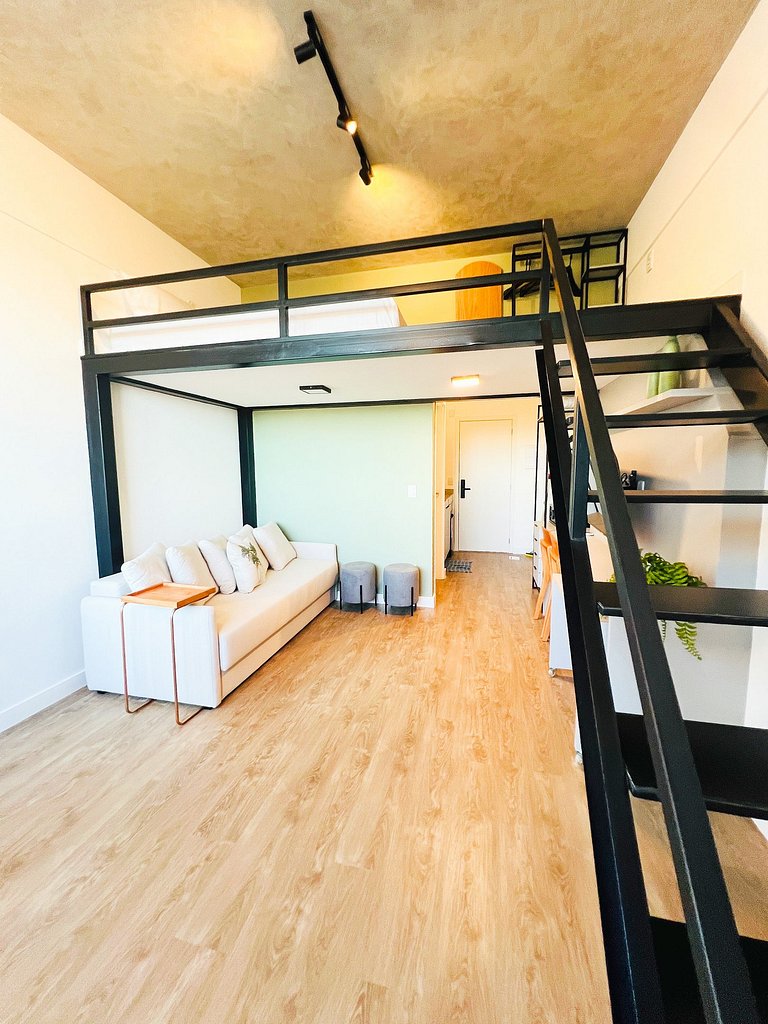 Duplex Moderno a 180m do Shopping Riomar by Apê