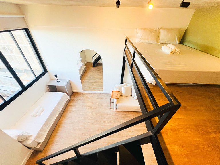 Duplex Moderno a 180m do Shopping Riomar by Apê