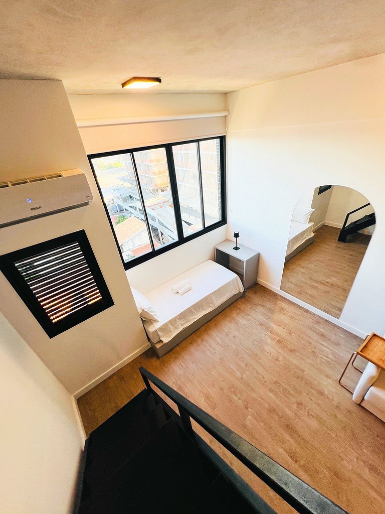 Duplex Moderno a 180m do Shopping Riomar by Apê