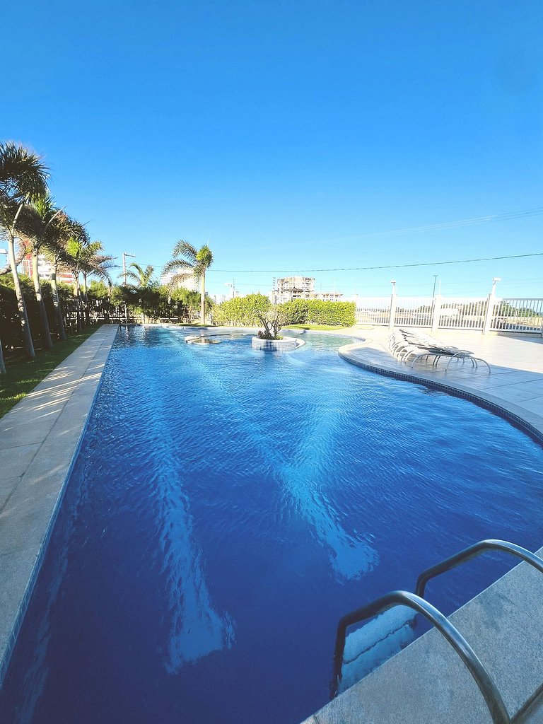 Vista Mar no 7o andar com Piscina e Gym by Apê