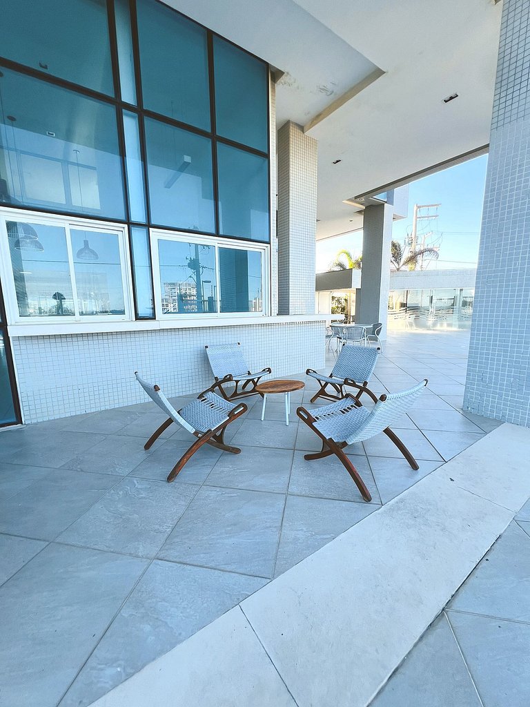 Vista Mar no 7o andar com Piscina e Gym by Apê