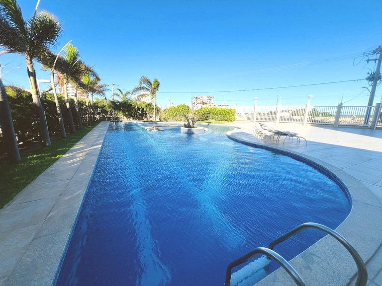 Vista Mar no 7o andar com Piscina e Gym by Apê