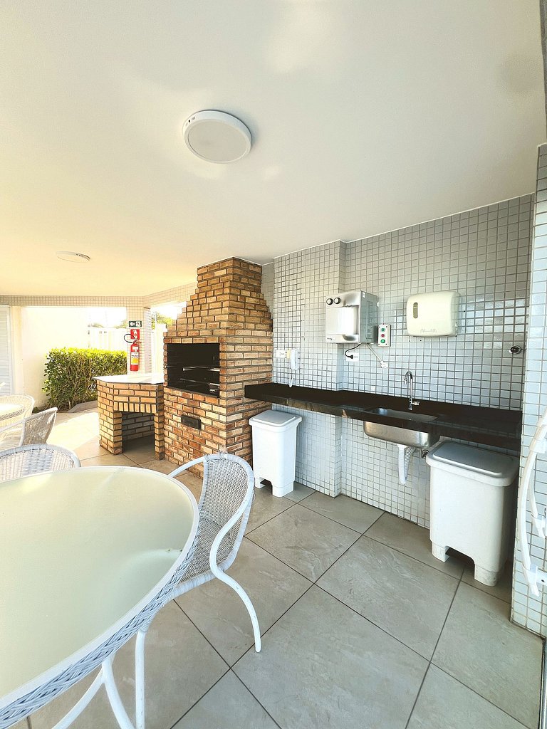 Vista Mar no 7o andar com Piscina e Gym by Apê