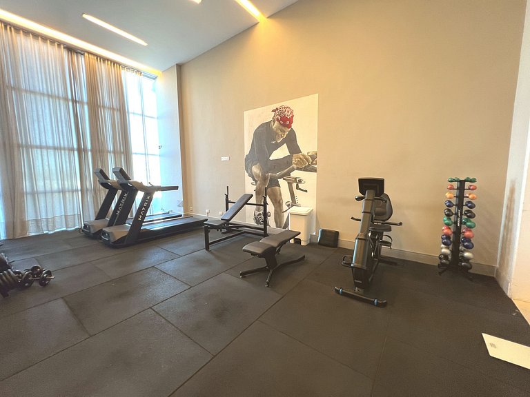 Vista Mar no 7o andar com Piscina e Gym by Apê