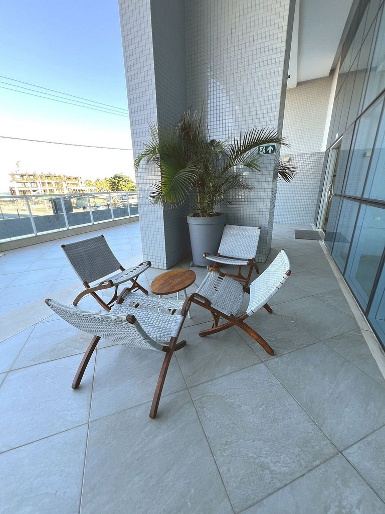 Vista Mar no 7o andar com Piscina e Gym by Apê