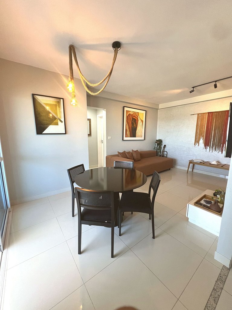 Vista Mar no 7o andar com Piscina e Gym by Apê