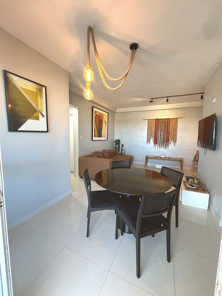 Vista Mar no 7o andar com Piscina e Gym by Apê