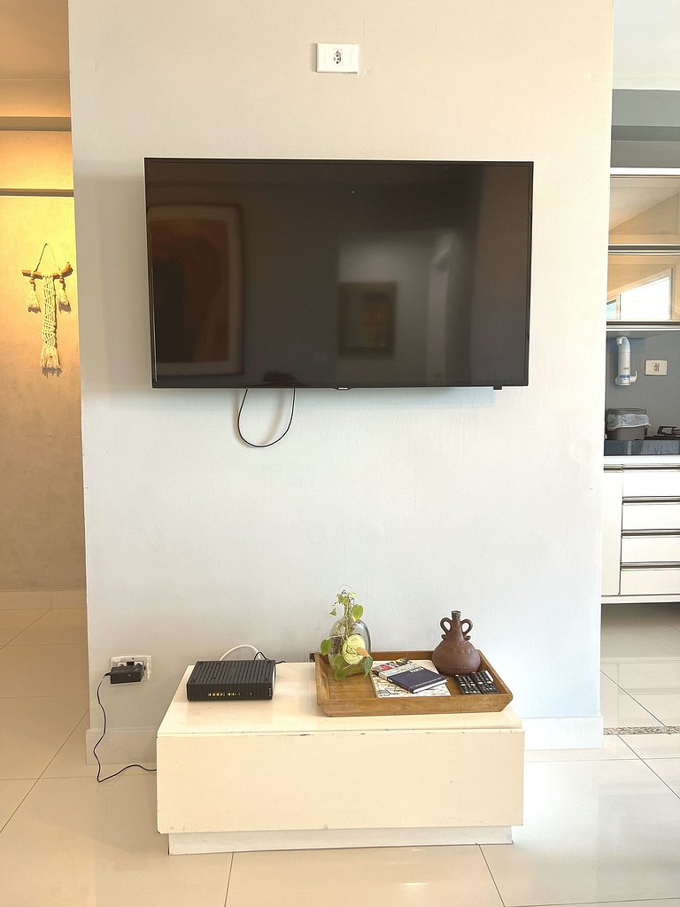 Vista Mar no 7o andar com Piscina e Gym by Apê