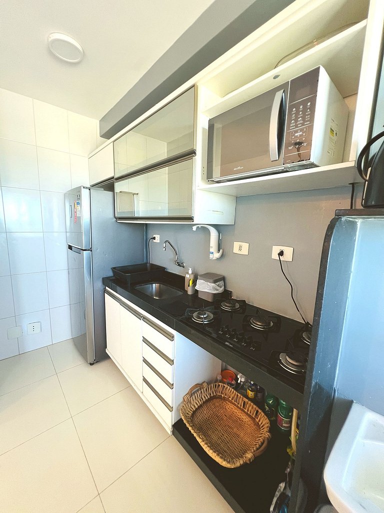 Vista Mar no 7o andar com Piscina e Gym by Apê