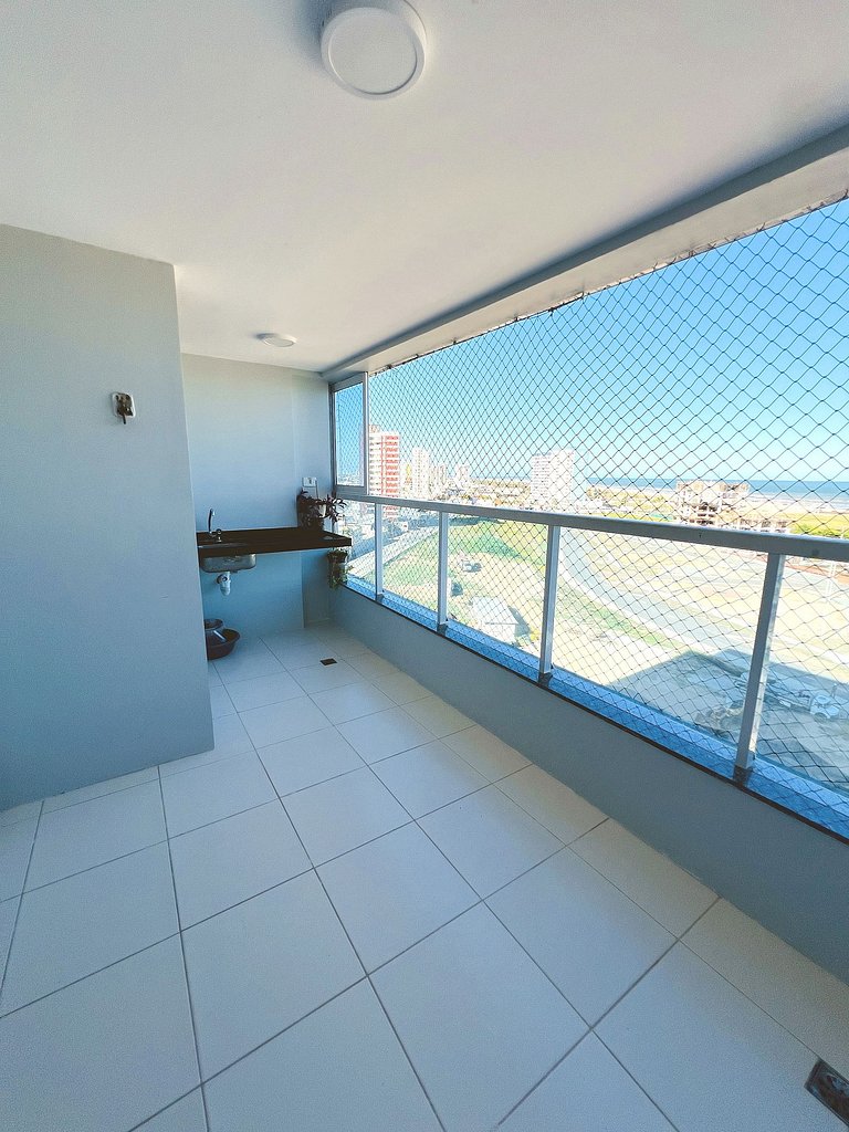 Vista Mar no 7o andar com Piscina e Gym by Apê