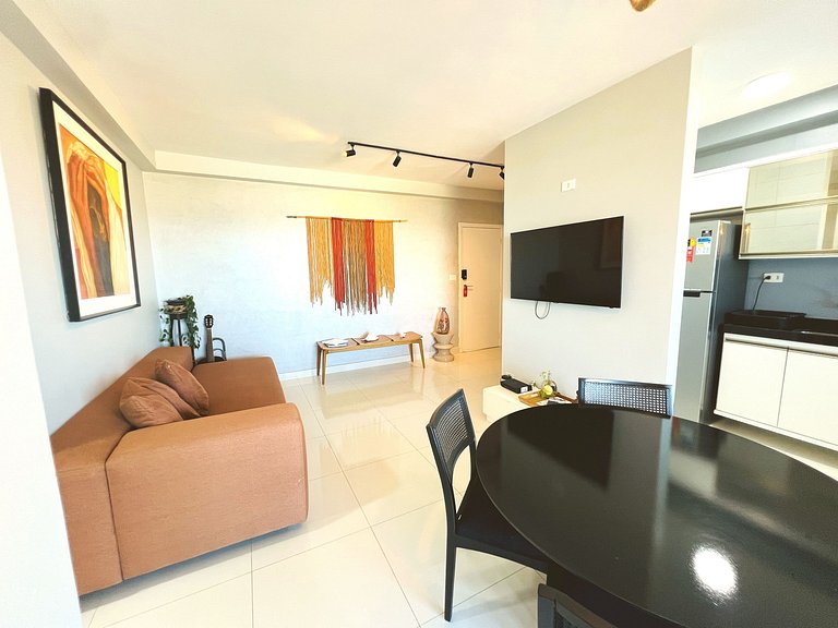 Vista Mar no 7o andar com Piscina e Gym by Apê