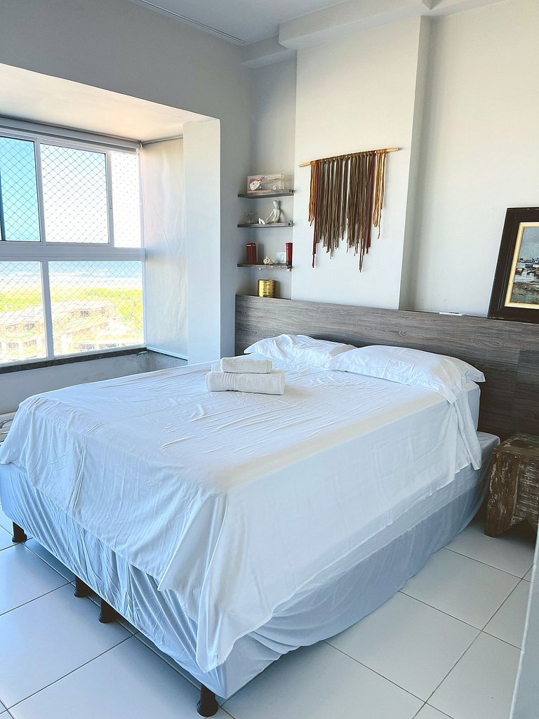 Vista Mar no 7o andar com Piscina e Gym by Apê