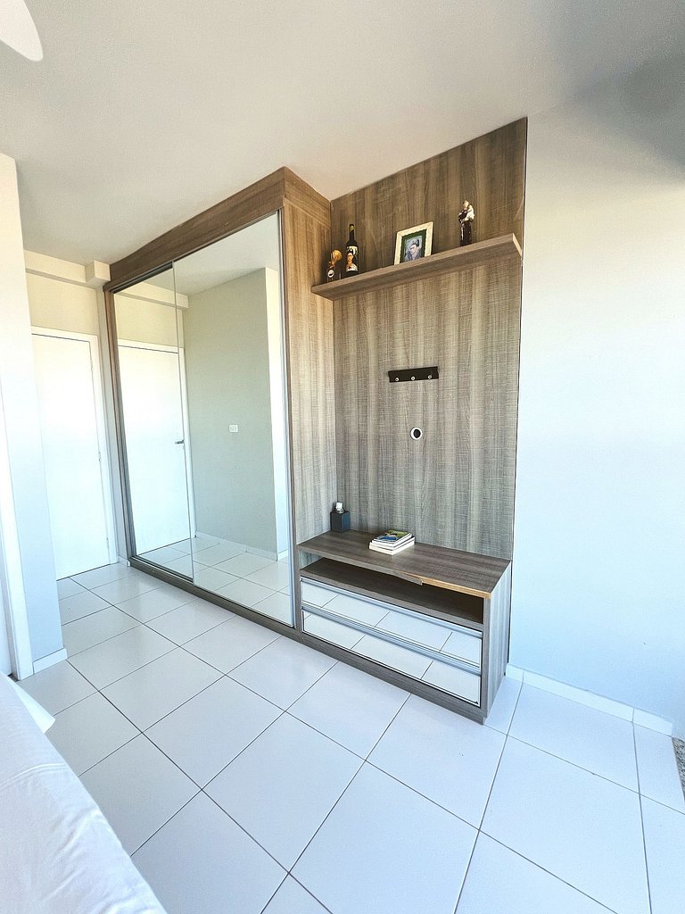 Vista Mar no 7o andar com Piscina e Gym by Apê