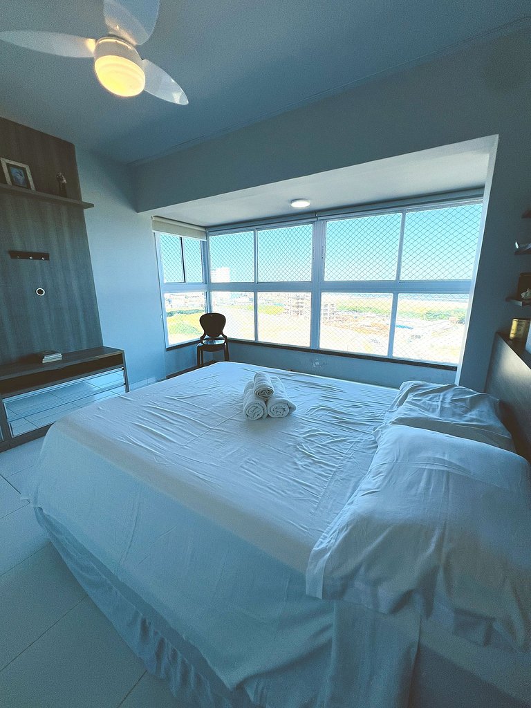 Vista Mar no 7o andar com Piscina e Gym by Apê