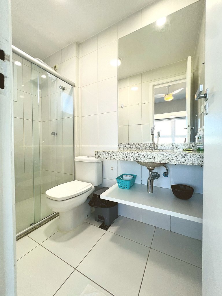 Vista Mar no 7o andar com Piscina e Gym by Apê