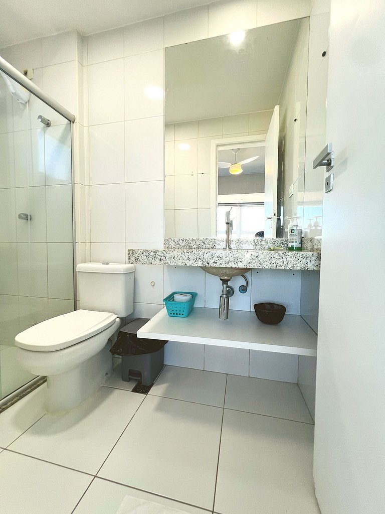 Vista Mar no 7o andar com Piscina e Gym by Apê