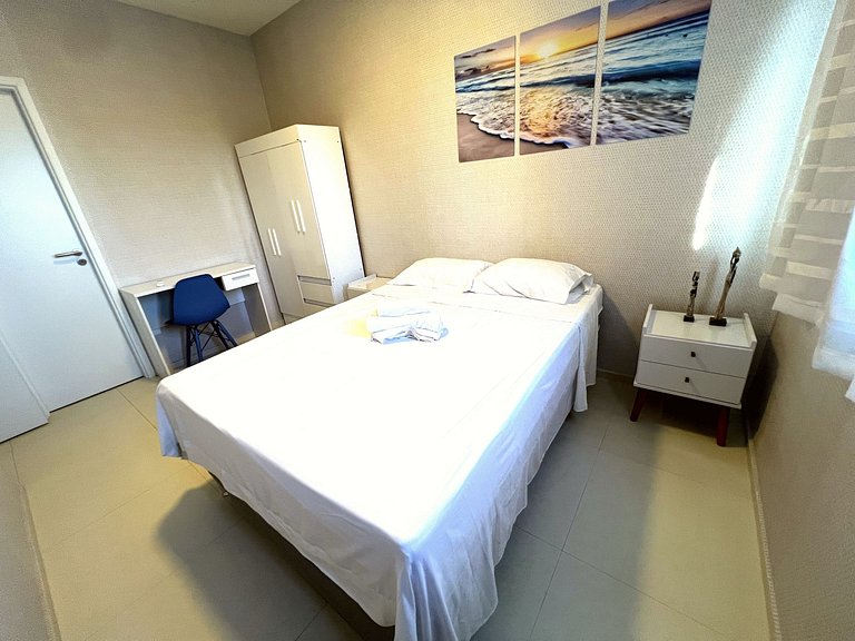 Vista mar e conforto a 250m da Praia by Apê