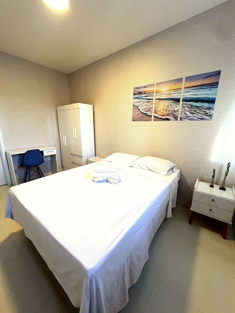 Vista mar e conforto a 250m da Praia by Apê