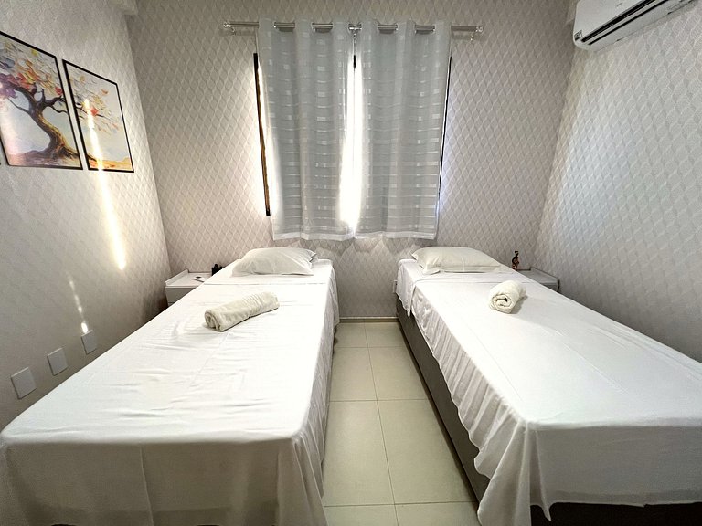 Vista mar e conforto a 250m da Praia by Apê