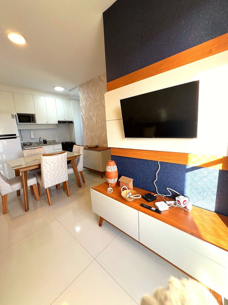 Vista mar e conforto a 250m da Praia by Apê