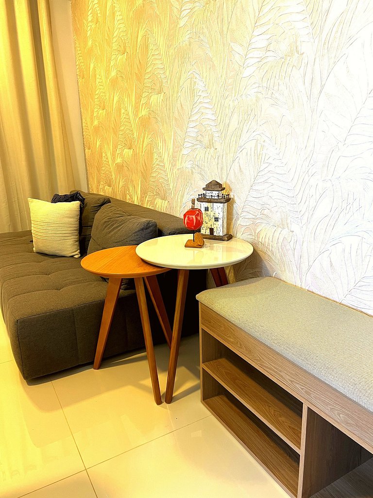 Vista mar e conforto a 250m da Praia by Apê