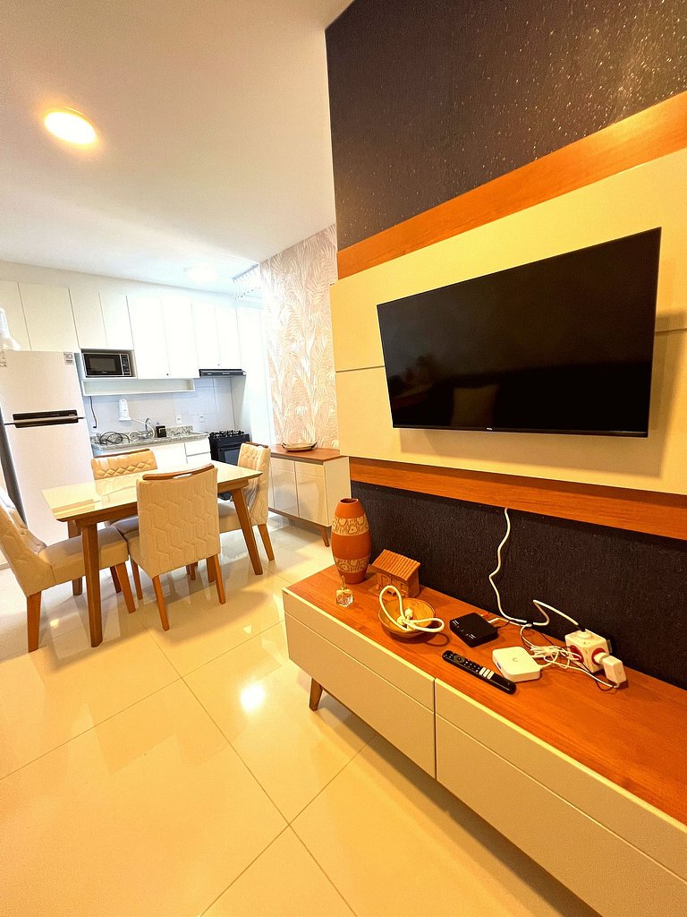 Vista mar e conforto a 250m da Praia by Apê