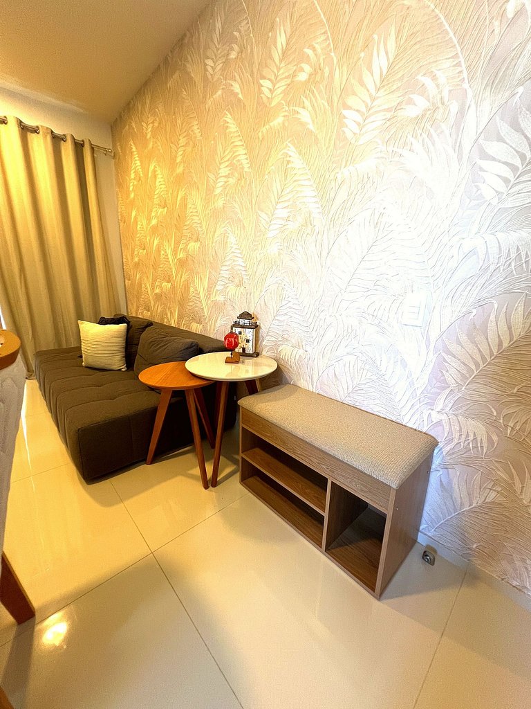 Vista mar e conforto a 250m da Praia by Apê