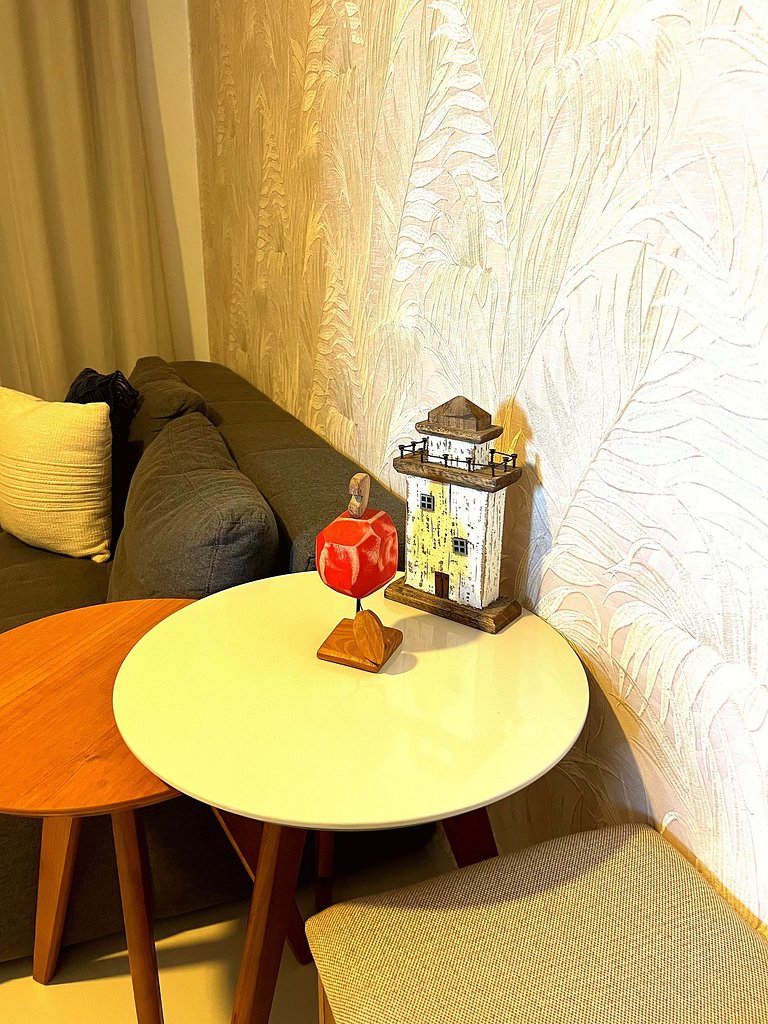 Vista mar e conforto a 250m da Praia by Apê