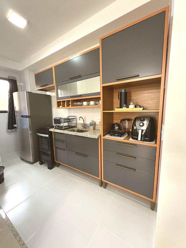 Praia de Atalaia a 250m Reformado e Lazer by Apê