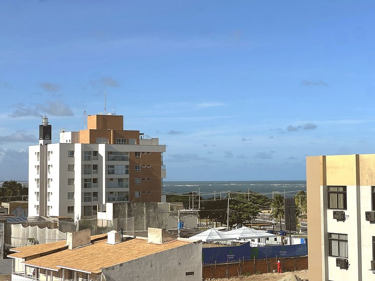 Atalaia 70m da Praia Vista Mar 4o Andar by Apê